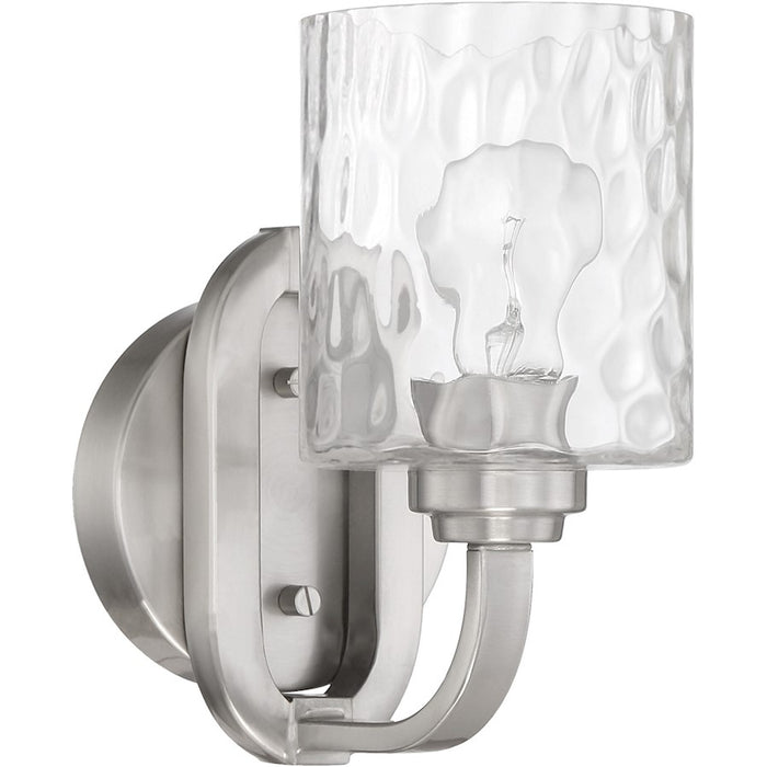 Craftmade Collins 1 Light Wall Sconce, Brushed Polished Nickel - 54261-BNK