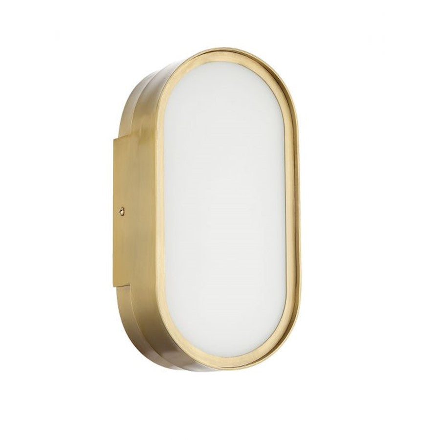 Craftmade Melody 1 Light LED Wall Sconce, Satin Brass - 54960-SB-LED