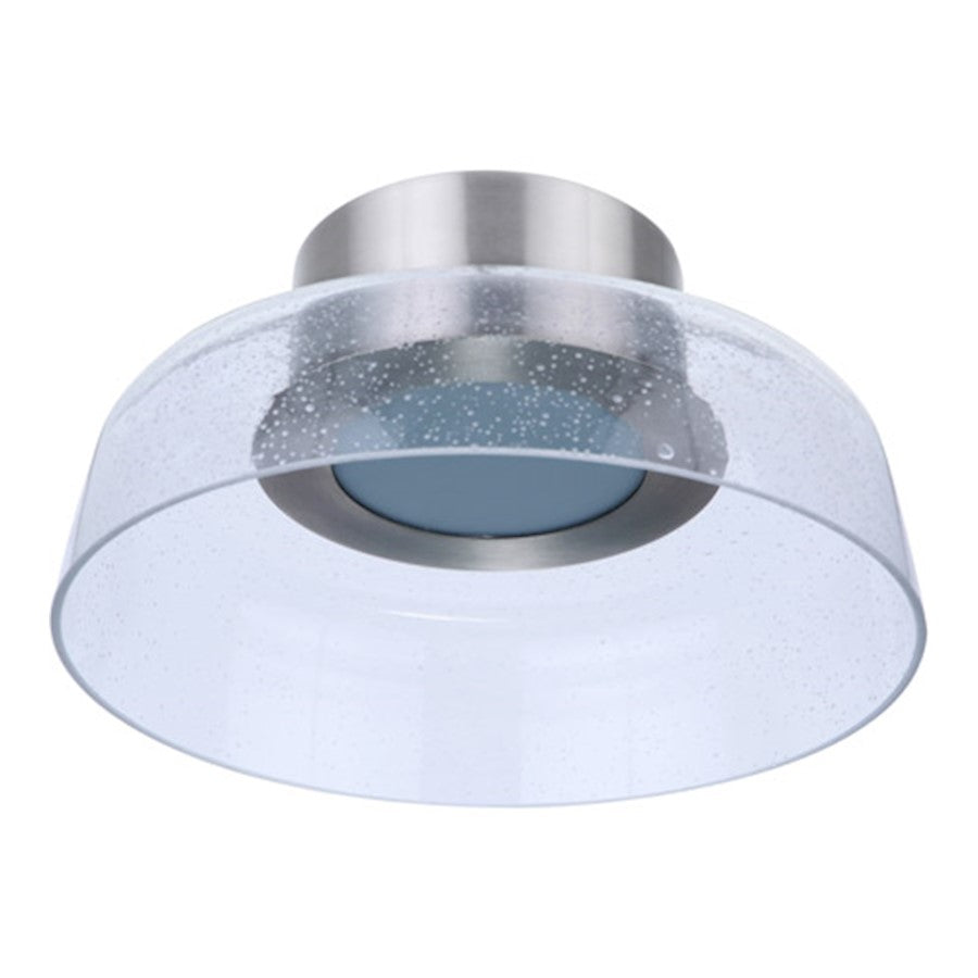 Craftmade Centric 12.5" LED Flush Mount, Brushed Polished Nickel - 55181-BNK-LED