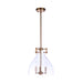 Craftmade Chardonnay 3 Light Pendant, Satin Brass - 55893-SB