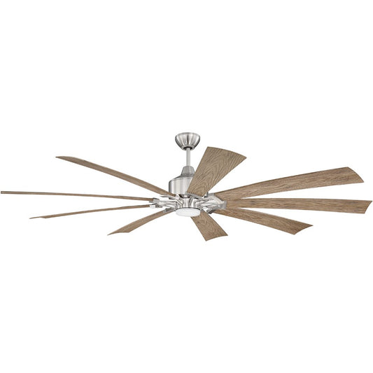 Craftmade 70" Eastwood Ceiling Fan, Brushed Satin Nickel - EAS70BNK9