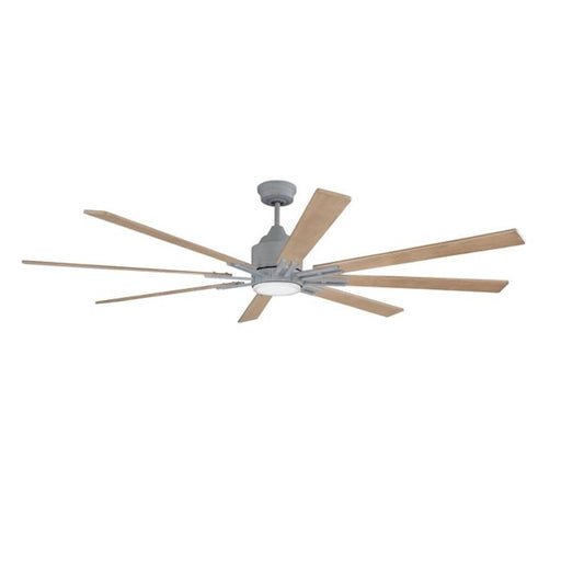 Craftmade 70" Fleming Ceiling Fan, Aged Galvanized - FLE70AGV8