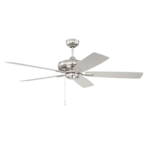 Craftmade 52" Fortitude Ceiling Fan, Brushed Polished Nickel - FOR52BNK5