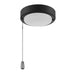Craftmade Universal LED Disk Fan Light Kit, Flat Black - LK2901-FB
