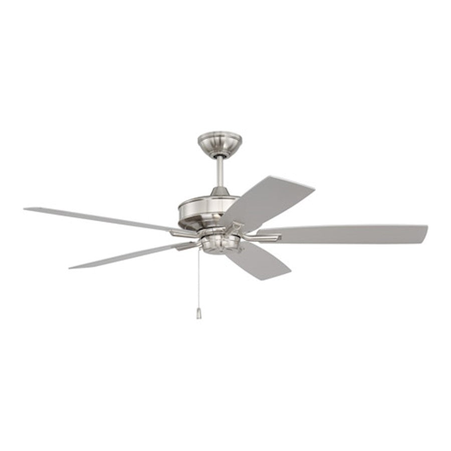 Craftmade 52" Optimum Ceiling Fan, Brushed Polished Nickel - OPT52BNK5