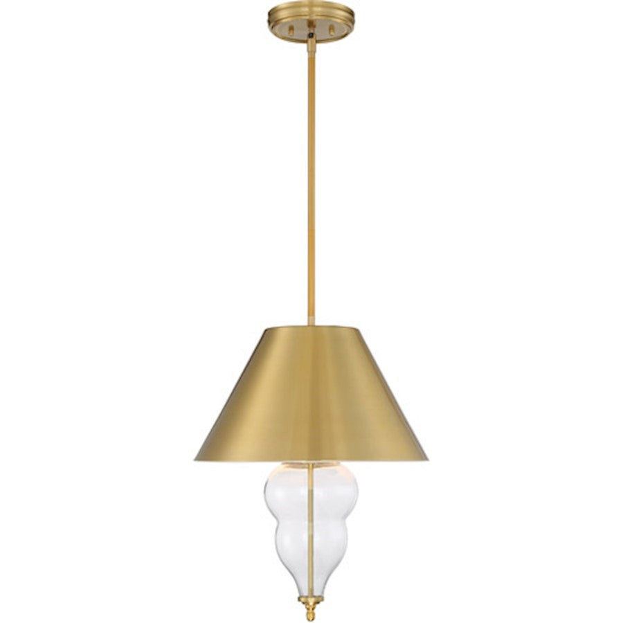 Craftmade 3 Light Pendant, Satin Brass - P955SB3