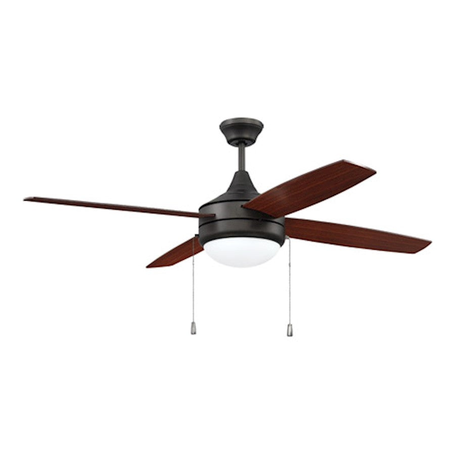 Craftmade 52" Phaze 4 Ceiling Fan, Espresso - PHA52ESP4-UCI