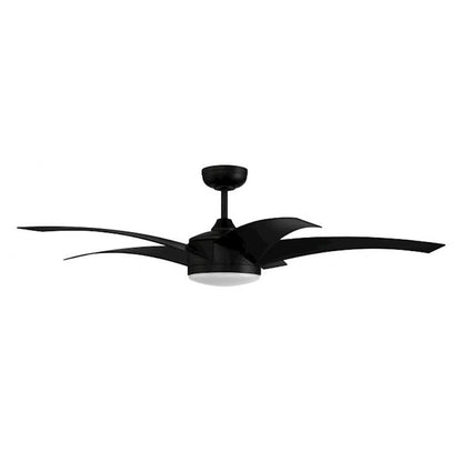 Craftmade Pursuit 54" Ceiling Fan, Flat Black - PUR54FB5