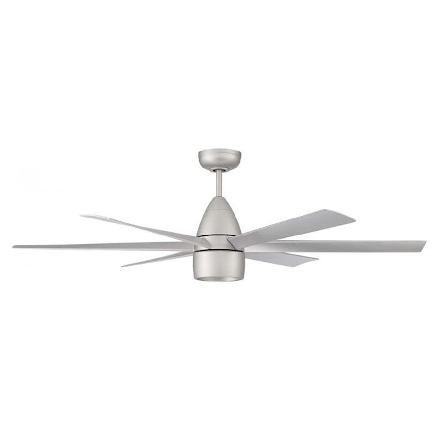 Craftmade Quirk 54" Ceiling Fan, Titanium - QRK54TI6