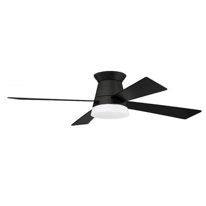 Craftmade Revello 52" Ceiling Fan, Flat Black - REV52FB4