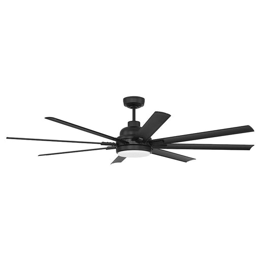 Craftmade Rush 65" 1 Lt Ceiling Fan/Blades Included, Black/Frost - RSH65FB8