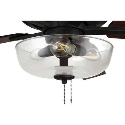 Craftmade Super Pro 101 60" Fan With Blades, Clear Bowl Light