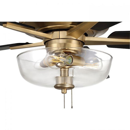 Craftmade Super Pro 101 60" Fan With Blades, Clear Bowl Light