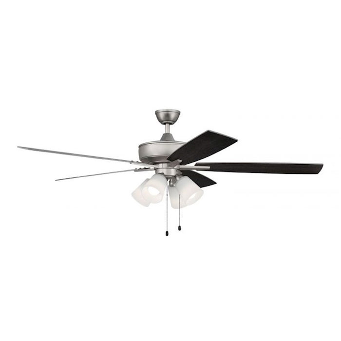 Craftmade Super Pro 114 60" Fan with Blades, 4 Light Kit
