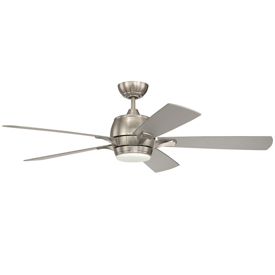 Craftmade 52" Stellar Ceiling Fan, Nickel/Nickel, Wall Control - STE52BNK5