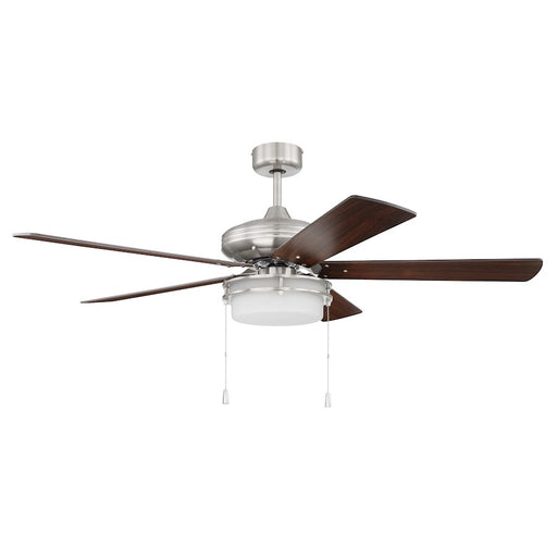 Craftmade 52" Stonegate Ceiling Fan, Brushed Polished Nickel - STO52BNK5