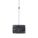 Craftmade Portable Swag Pendant with Paper Tape Shade, Flat Black - SW2007-FB