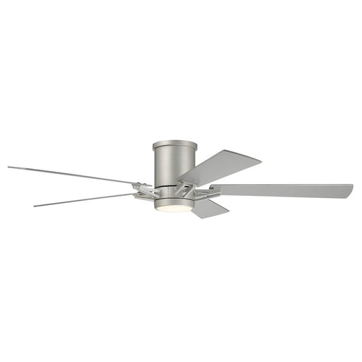 Craftmade Wyatt 52" Ceiling Fan, Nickel/Mesquite Blades/Light kit - WYT52PN5