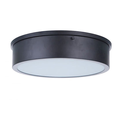 Craftmade Fenn 13" LED Flush Mount, Flat Black - X6713-FB-LED