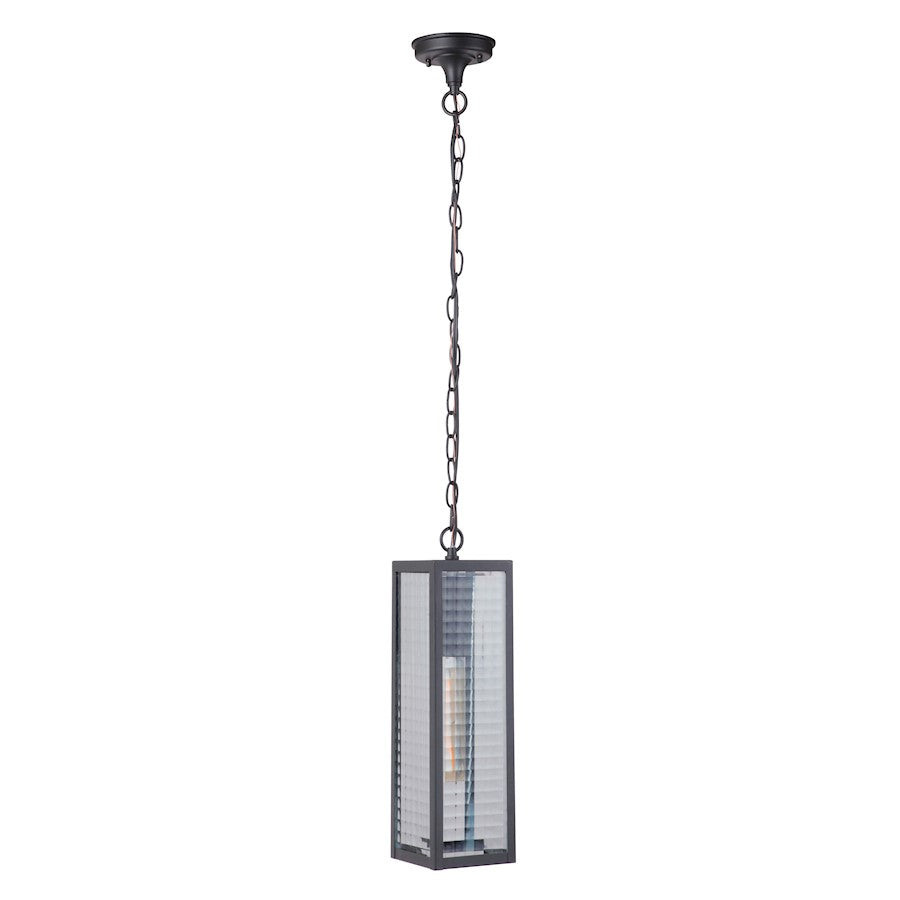 Craftmade Deka 1 Light Large Outdoor Pendant, Midnight - Z4521-MN-SC