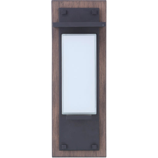 Craftmade Heights Small Outdoor Lantern, Whiskey/Midnight - ZA2502-WBMN-LED