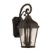 Craftmade Briarwick Medium 2 Light Outdoor Lantern, Coffee/Seeded - ZA3014-DC