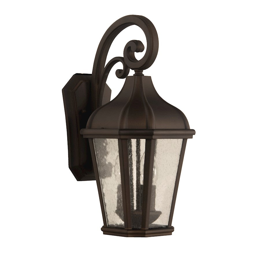 Craftmade Briarwick Large 3 Light Outdoor Lantern, Coffee/Seeded - ZA3024-DC