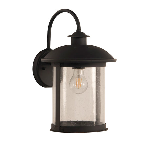 Craftmade O'Fallon Medium 1 Light Outdoor Lantern, Bronze/Seeded - ZA3214-DBG