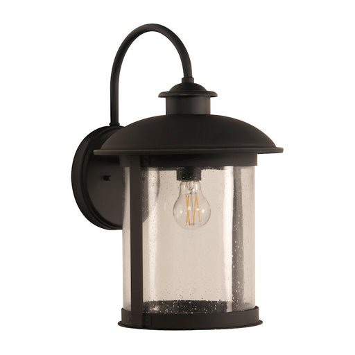 Craftmade O'Fallon Large 1 Light Outdoor Lantern, Bronze/Seeded - ZA3224-DBG