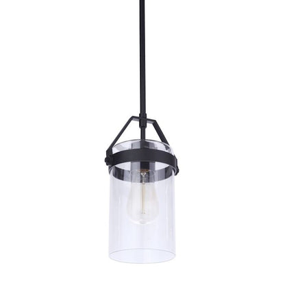 1 Light Outdoor Pendant, Midnight