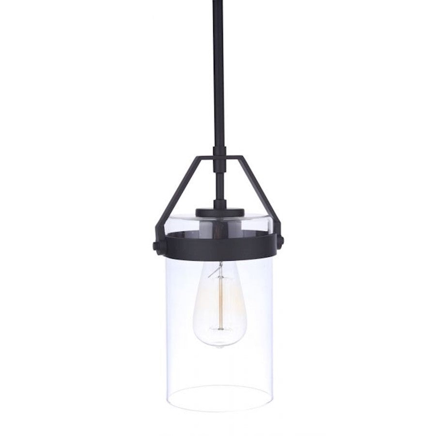 1 Light Outdoor Pendant, Midnight