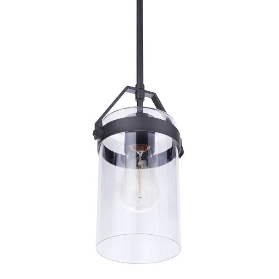 1 Light Outdoor Pendant, Midnight