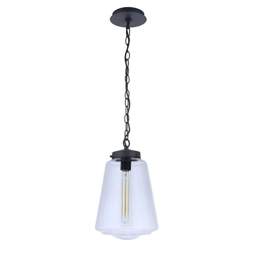 Craftmade Laclede 1 Light Outdoor Pendant, Midnight - ZA3821-MN