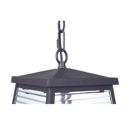 3 Light Outdoor Pendant, Midnight