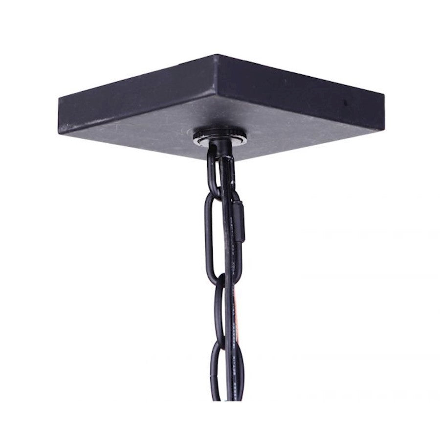 3 Light Outdoor Pendant, Midnight