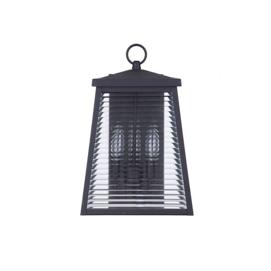 Craftmade Armstrong 3 Light Medium Outdoor Wall Mount, Midnight - ZA4114-MN