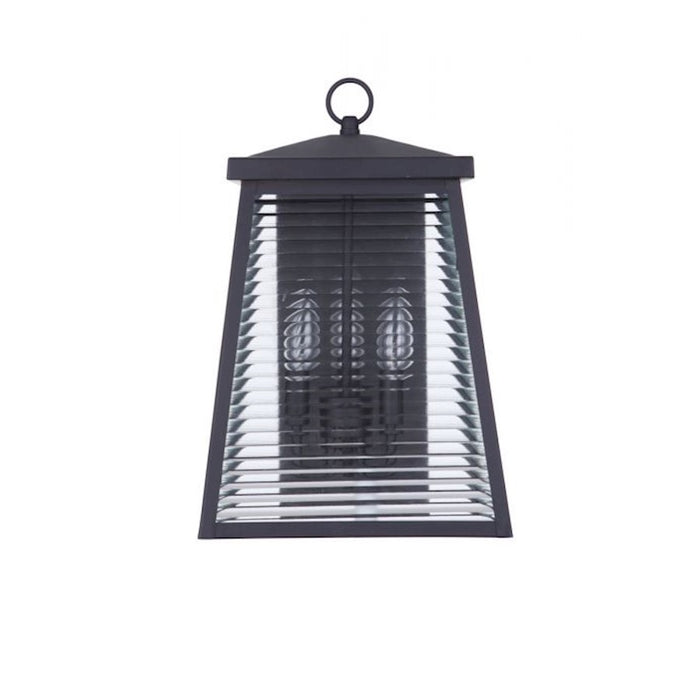 Craftmade Armstrong 3 Light Large Outdoor Wall Mount, Midnight - ZA4124-MN