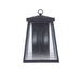 Craftmade Armstrong 3 Light Large Outdoor Wall Mount, Midnight - ZA4124-MN