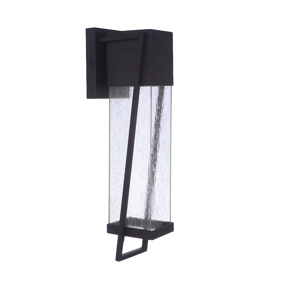 Craftmade Bryce 20" Outdoor Lantern, Midnight - ZA4424-MN-LED