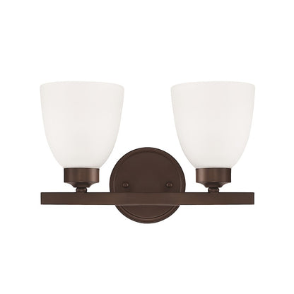 HomePlace by Capital Lighting Jameson 2 Light Vanity, Bronze - 114321BZ-333