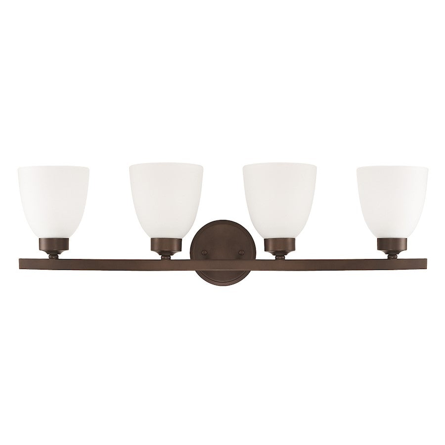 HomePlace by Capital Lighting Jameson 4 Light Vanity, Bronze - 114341BZ-333