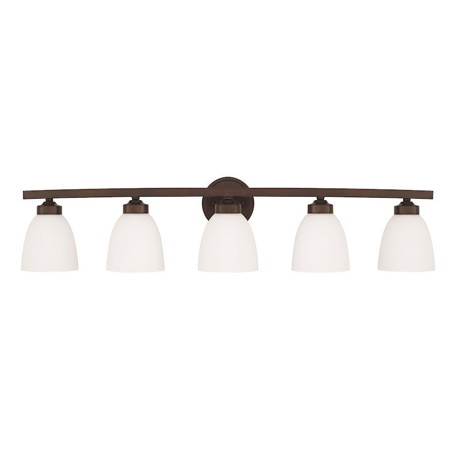 HomePlace by Capital Lighting Jameson 5 Light Vanity, Bronze - 114351BZ-333