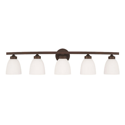 HomePlace by Capital Lighting Jameson 5 Light Vanity, Bronze - 114351BZ-333