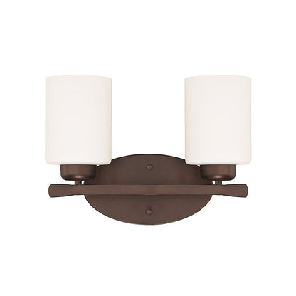 HomePlace by Capital Lighting Dixon 2 Light Vanity, Bronze - 115221BZ-338