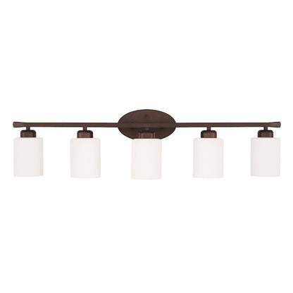 HomePlace by Capital Lighting Dixon 5 Light Vanity, Bronze - 115251BZ-338