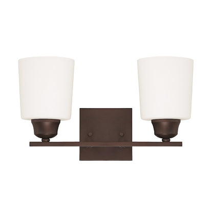 HomePlace by Capital Lighting Hayden 2 Light Vanity, Bronze - 115321BZ-339