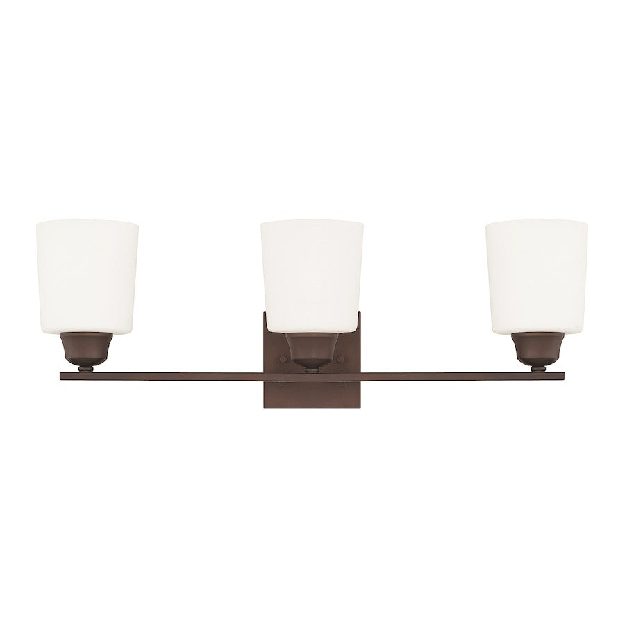 HomePlace by Capital Lighting Hayden 3 Light Vanity, Bronze - 115331BZ-339