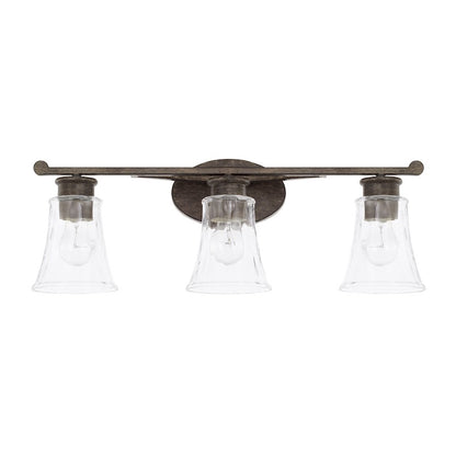 Capital Lighting Sinclair 3 Light Vanity, Renaissance Brown - 117431RB-372