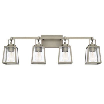 Capital Lighting Kenner 4 Light Vanity, Antique Nickel - 125541AN-448