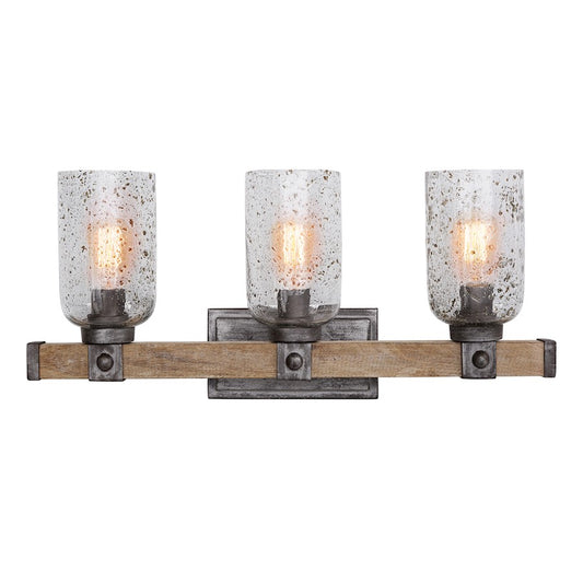 Nolan 3 Light Vanity, Urban Wash